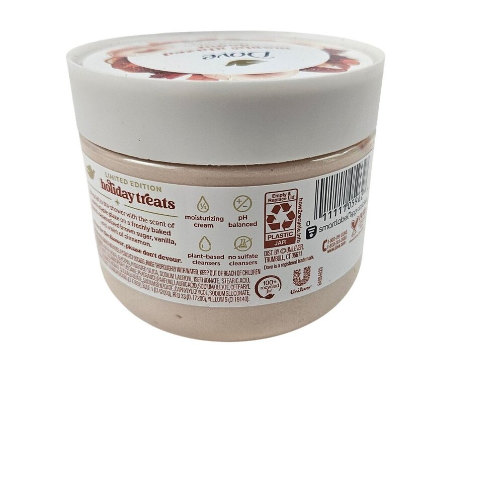 Dove Body Scrub Maple Glazed Donut Limited Edition 15 oz Holiday Treats - Picture 5 of 10